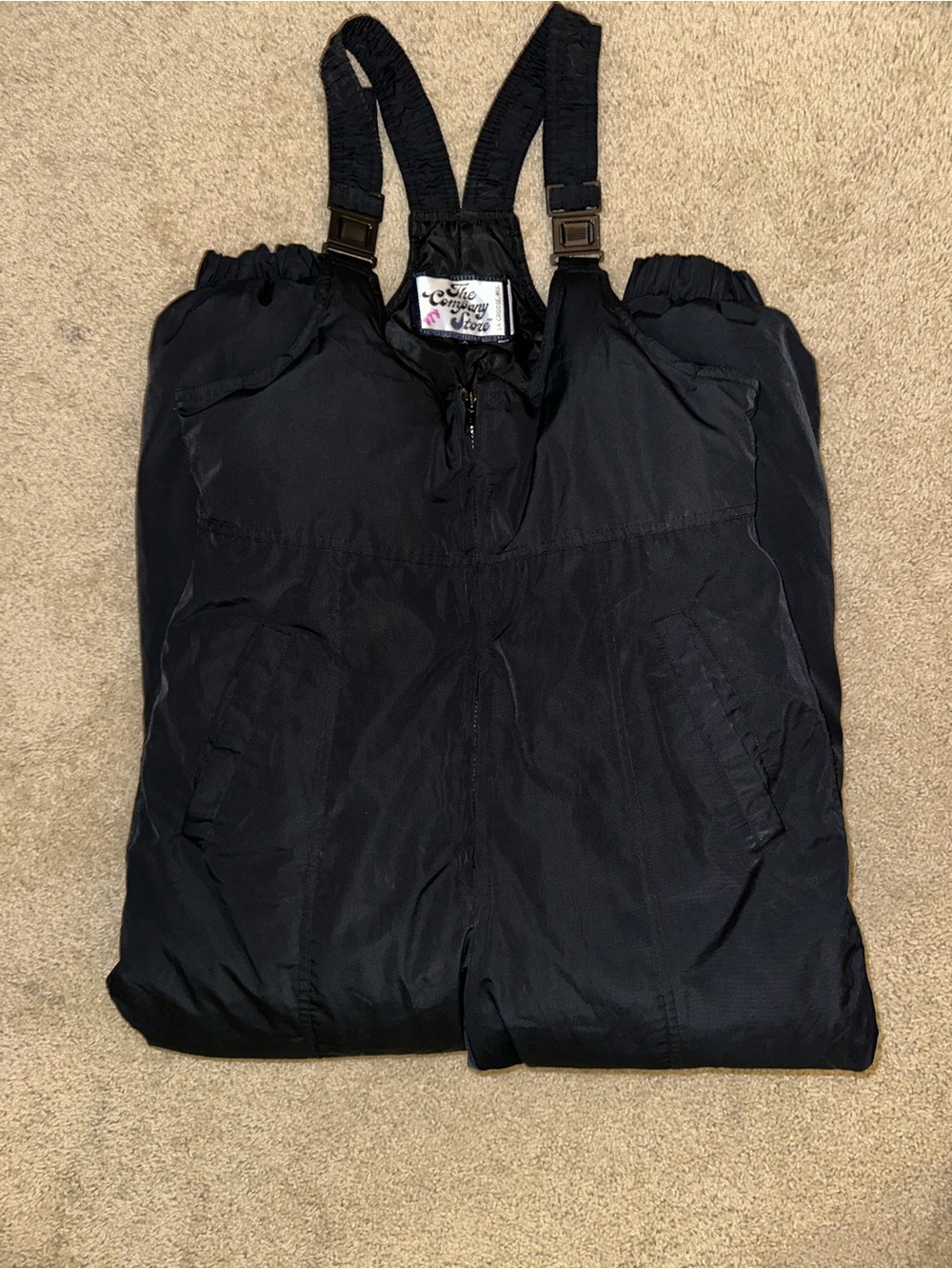 The Company Store Black Hooded Shell Jacket